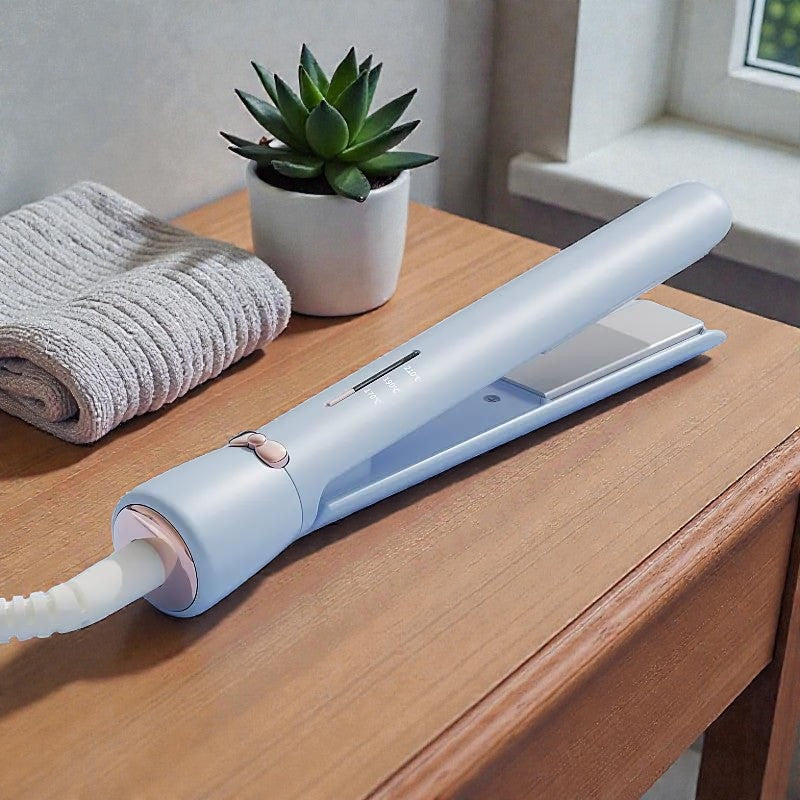 Electric Wet & Dry Hair Curler | Straightener + Volumizer (3-in-1 Tool)
