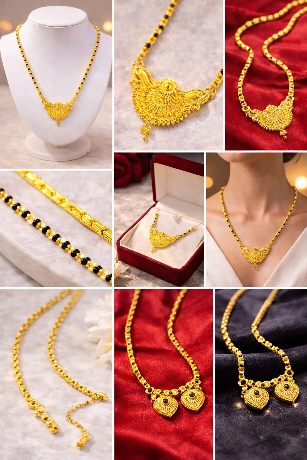 Latest Gold Plated Mangalsutra