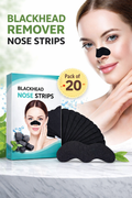 Deep Cleansing Blackhead Remover Strips (Pack of 20)